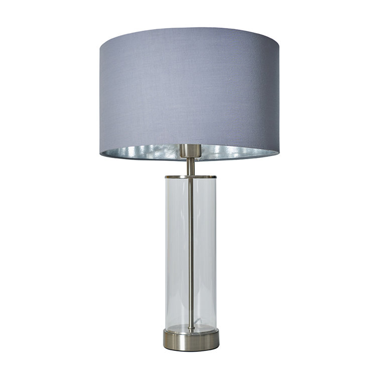 Metro Lane Yawen 56" Brushed Chrome Table Lamp & Reviews Wayfair.co.uk